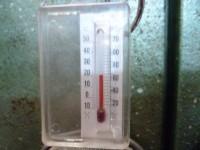 Zuerst mal zu den Temperaturen in der Werkstatt