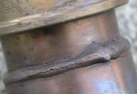 Krümmerriss V11 Lemans mit Interferenzrohr (RK)