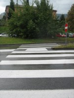 ..... Fußgängerfreundliche Verkehrsplanung am Guzzi-Werk...